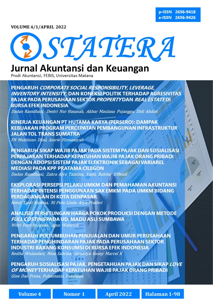 					View Vol. 4 No. 1 (2022)
				